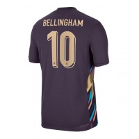 Maglie da calcio Inghilterra Jude Bellingham #10 Seconda Maglia Europei 2024 Manica Corta